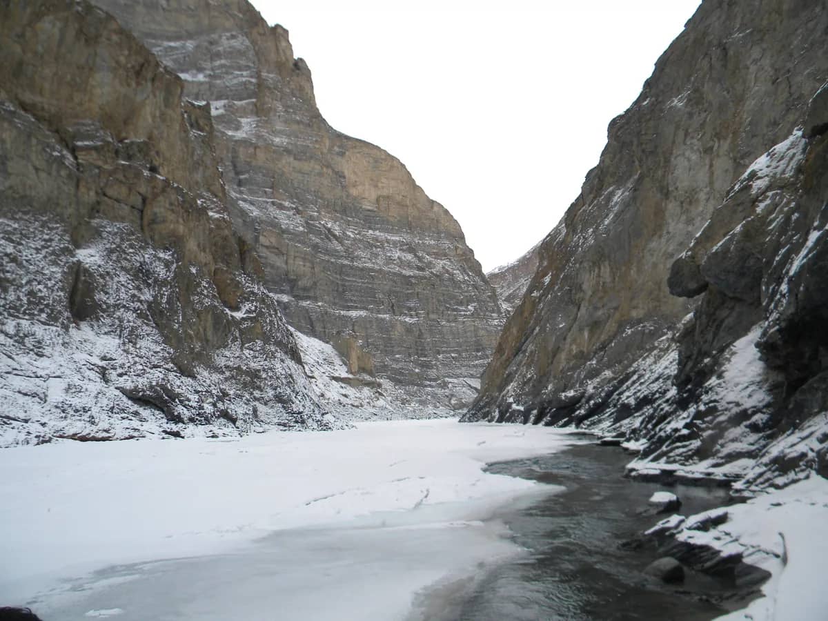 Chadar Trek trek: Frozen Zanskar River