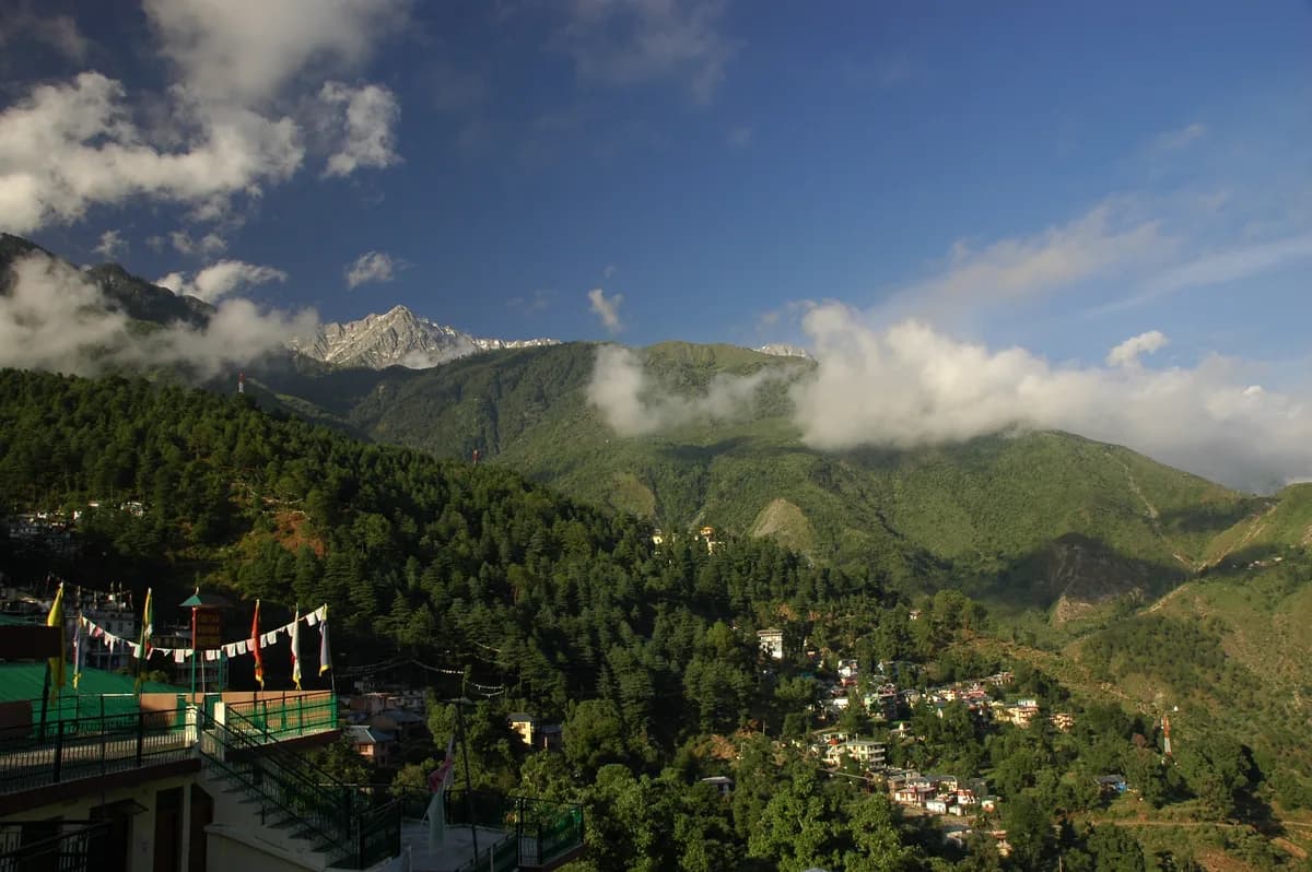 Dharamshala & McLeod Ganj view