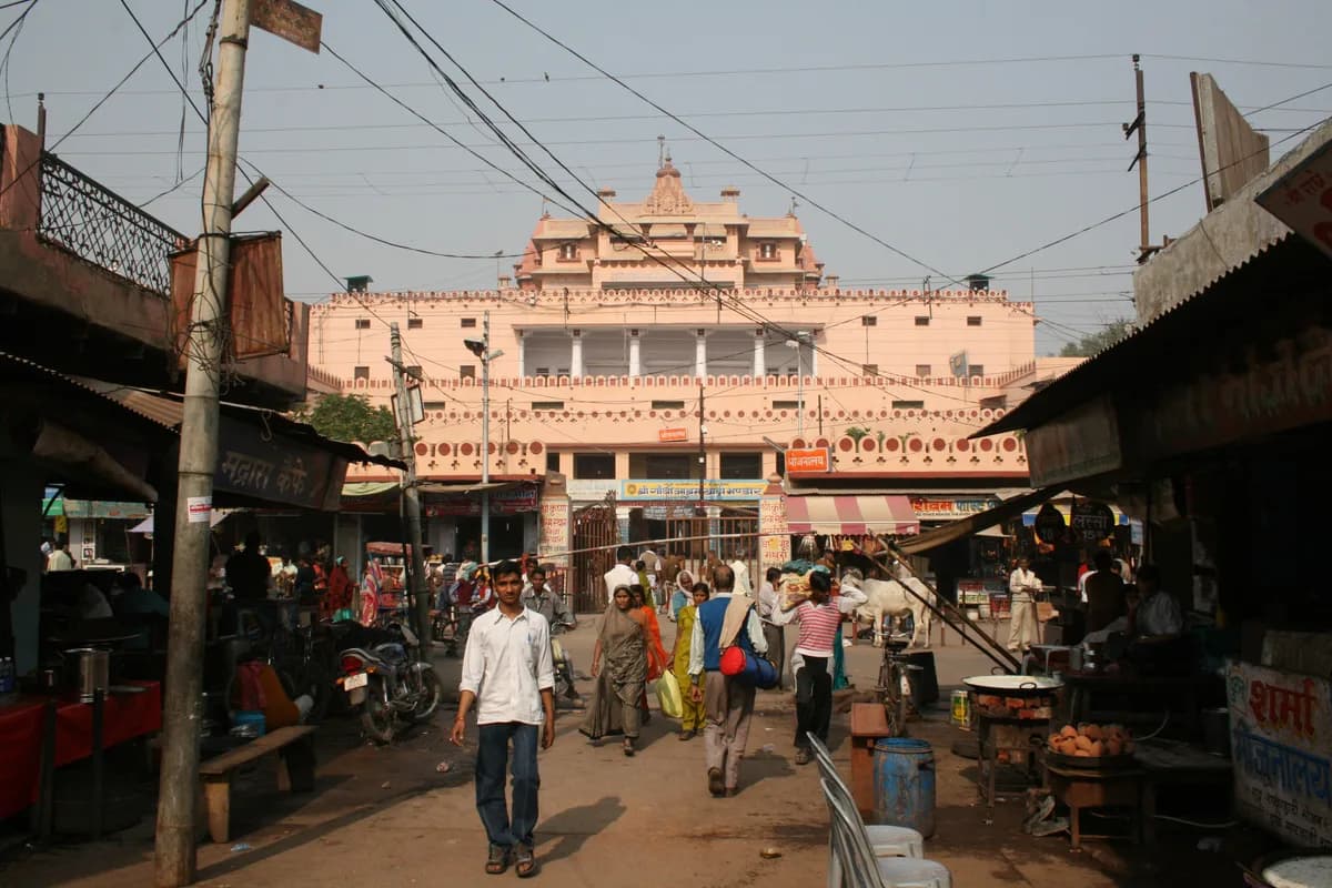 Mathura & Vrindavan view