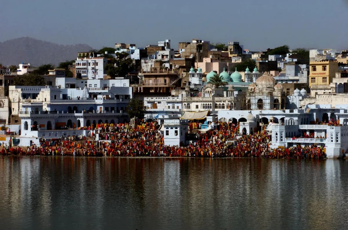 Pushkar view