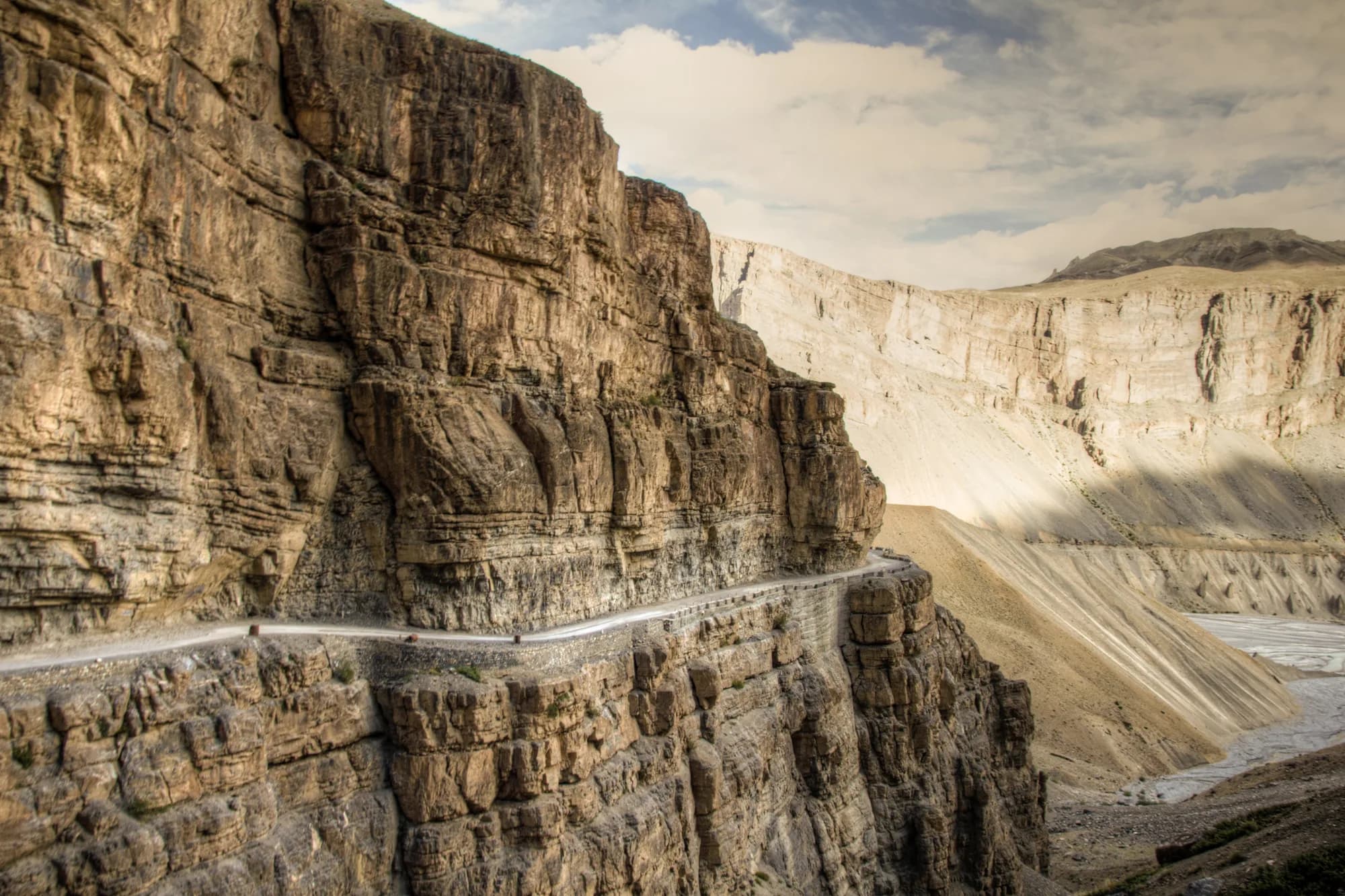Mountain road through Himachal Pradesh