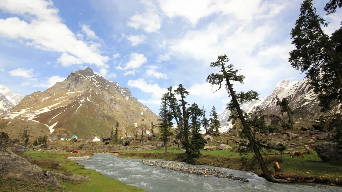 Har Ki Dun trek: Har Ki Dun Valley View